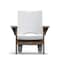 Mayne Mesa Patio Chair - White 8700-W - alternate 2